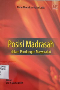 Image of Posisi Madrasah dalam Pandangan Masyarakat